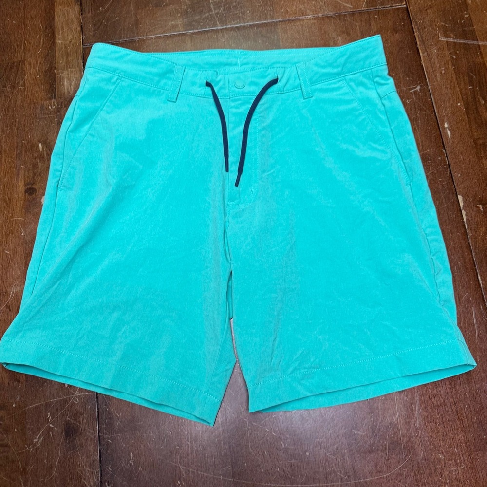 Vineyard Vines Offshore Short Men's 30 Turquoise OTG Performance Stretch